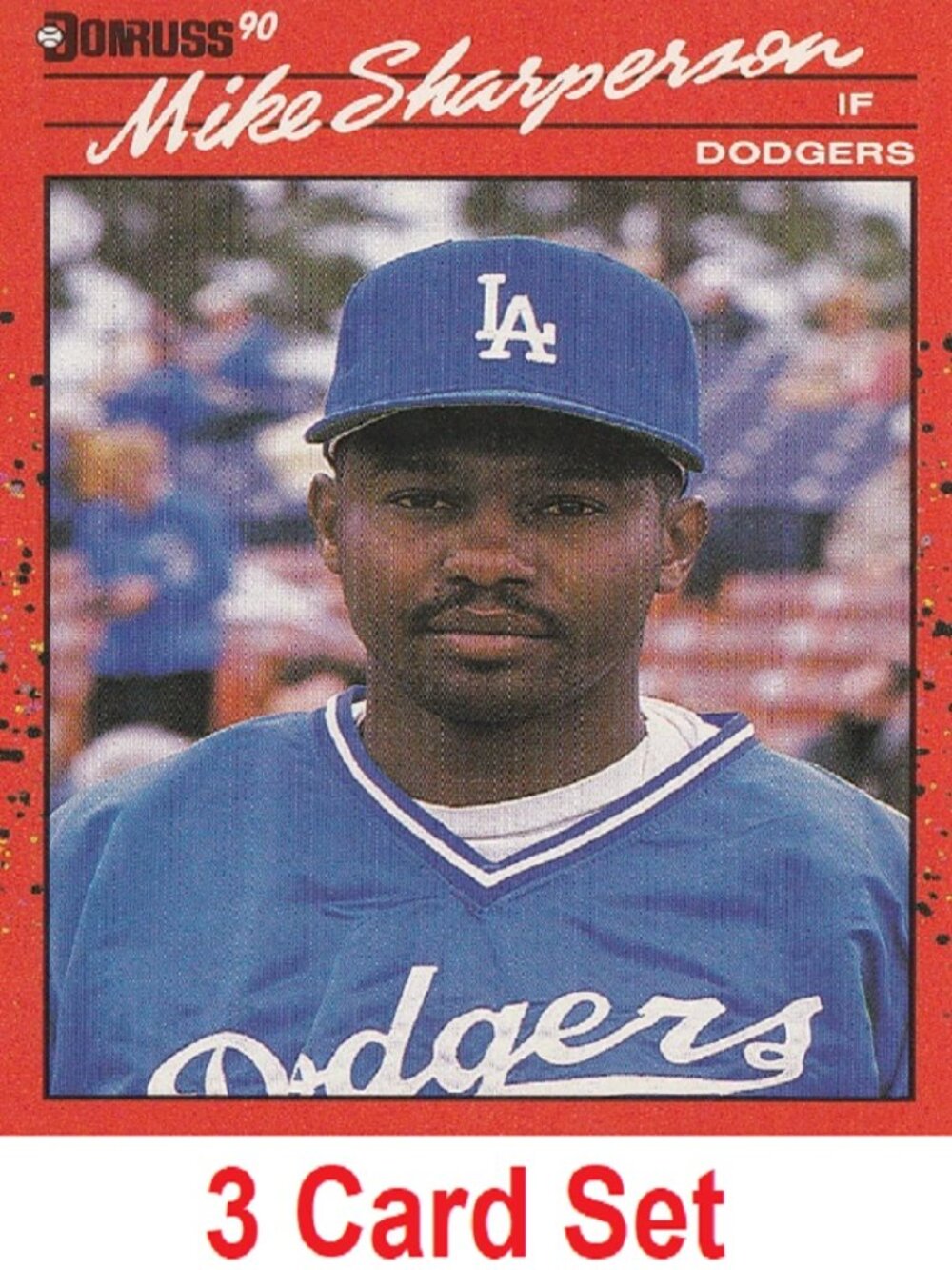 Mike Sharperson Baseball Card Collection
